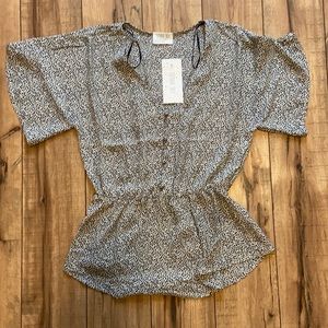 Sienna Sky Animal Print Top